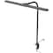 Data Accessories Co Clamp-On LED Desk Lamp - 20in Height x 18in Width - LED Bulb - Flexible Neck, Gooseneck, Dimmable,  21646 - alternate 3