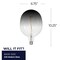 Bulbrite 4WLED C53 SHAPED GRAND 3000K FILAMENT GRADIENT SMOKE 776321 - alternate 4