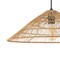 Jonathan Y Connie 20.25" 1-Light Farmhouse Coastal Rattan 180" Cord Plug-In or Hardwired LED Pendant, Brown JYL1407A - alternate 15