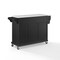 Crosley Full Size Stone Top Kitchen Cart KF30005EBK - alternate 8