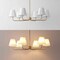 Jonathan Y Pauline 38" 6-Light Coastal Contemporary Adjustable Swooping Arm Candle-Style Metal LED Chandelier, W JYL9557A - alternate 10
