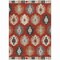 Homeroots 9' X 12' Red Ivory And Salmon Southwestern Washable Indoor Outdoor Area Rug 615168 - alternate 7