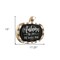 Homeroots Autumn The Years Last Loveliest Smile Pumpkin Shape Wall Art 416059 - alternate 4