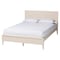 Baxton Studio Primrose Mid-Century Ivory Fluted Wood King Size 4-Piece Bedroom Set 249-13819-13831-13823-ZORO - alternate 8