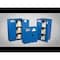 Justrite 30 gal, 1 Shelves, 18-Gauge Steel, 43 in W x 44 in H x 18 in D, Royal Blue 8630282 - alternate 9