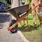 Corona Tools 6 Cu. Ft. Professional Steel Wheelbarrow, Wood Handles, Pneumatic Tire WB14060 - alternate 5