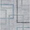 Homeroots 3' X 5' Gray Charcoal And Blue Geometric Washable Indoor Outdoor Area Rug 588338 - alternate 8