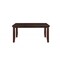 Homeroots 48" Dark Brown Dining Table 286539 - alternate 1
