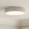 Afx Ashland LED Flush Mount - 16in Dia. - Grey Linen ALDF16LAJUDGY - alternate 4
