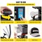 Vevor Hat Press 3.5 x 5.5 in Cap Heat Press Machine Transfer Sublimation WBFHPMCP2815 - alternate 7