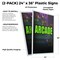 Signmission Arcade, Plastic Signs Only 24 Inch x 36 Inch, Corrugated Plastic, 2PK CSB-2436-2PACK-Arcade - alternate 2