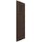 Ekena Millwork True Fit PVC San Miguel Mission Style Fixed Mount Shutters, Raisin Brown, 15W x 59H, PR TFP001SM15X059TB - alternate 15