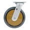 Vestil Rubber Swivel Caster 8 In. Diameter x 2 In. Width 881 Lb. Capacity Dark Gray/Gold CST-KSM-8X2MR-S - alternate 8