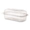 Eco-Products Renewable and Compostable Clear Clamshell Hinged Food Containers, 9 x 6 x 3, Plastic, 240PK EP-LC96 - alternate 1