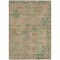 Homeroots 3' X 5' Green Teal Blue And Mauve Floral Medallion Washable Indoor Outdoor Area Rug 616616 - alternate 8