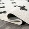 Jonathan Y Cristo Berber Geometric Shag White/Gray 4 ft. x 6 ft. Area Rug MOH403A-4 - alternate 7