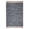 Homeroots 3' X 5' Gray and Beige Patchwork Handmade Indoor Outdoor Area Rug 557116 - alternate 6