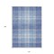 Homeroots 10' X 14' Denim Blue And Ivory Plaid Washable Indoor Outdoor Area Rug 596332 - alternate 8