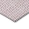 Homeroots 9' X 12' Pink And Ivory Geometric Washable Indoor Outdoor Area Rug 614771 - alternate 9