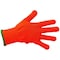 Workhorse Color-Coded Cut-Resistant Hand Protection Gloves, FDA-Compliant, A8, 13 Gauge WH A513-ORG-XSM - alternate 3