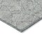 Homeroots 9' X 12' Gray And Ivory Floral Washable Indoor Outdoor Area Rug 594633 - alternate 7