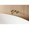 Kingston Brass Two-Handle Wall Mount Tub Faucet, Antique Brass KS5023RX - alternate 5