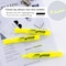 Bazic Products Desk Style Fluorescent Highlighters, Yellow, 12PK 2351 - alternate 6