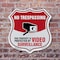Signmission No Trespassing Shield Sign This Property, 6 inch X 6 inch, Plastic Sign, 2PK SHI-P-2PACK-6-410 - alternate 5