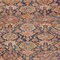 Homeroots 8' X 10' Terra Cotta And Charcoal Damask Washable Indoor Outdoor Area Rug 603392 - alternate 8