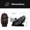 Osaki Zero Gravity Massage Chair with Advanced 5D Dual-Track Technology and AI Body Scan 5D Kairos Duo - alternate 7