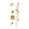 Symmons Oak HydroMersion Double Handle Tub and Shower Trim Kit with Hand Spray (Valve Not Included) 5696BBZ15TRM - alternate 1