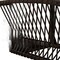 Homeroots 69" Brown Woven Rattan Outdoor Swing Chair with Beige Cushions 625694 - alternate 7