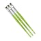 Da Vinci FIT Synthetics Student Brush, Synthetic, Acrylic & Tempera, Flat, Series 374, Size 10, 3PK VA-374_10 - alternate 2