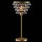Jonathan Y Buckingham 25" Crystal/Metal Table Lamp, Brass Gold/Clear JYL9004B - alternate 8