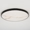 Vaxcel Aurelia 16-in Matte Black Contemporary Round LED Flush Mount Ceiling Light Alabaster Shade C0356 - alternate 6