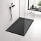 Anzzi 59 in. x 32 in. Barrier-Free Curbless Shower Base in Black with Reversible Drain and Slip-Resistant SB-AZ608RL-BL - alternate 9