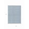 Homeroots 9' X 12' Denim Blue And Ivory Geometric Washable Indoor Outdoor Area Rug 614741 - alternate 7