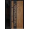 Vdomdoors Steel Door Deux 6678 Natural Oak Sidelight Exterior Window Sidelite Entry Door Painted W36+16xH80 R DEUX6678EXD-OAK-W36+16 X H80-RH-I - alternate 1