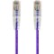 Monoprice Slim Cat6 Utp Cable 14 ft.Purple 14825 - alternate 1