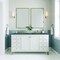 James Martin Vanities Chicago 60in Double Vanity, Glossy White, w/ 3 CM Parisien Bleu Silestone Top 503-V60D-GW-FPBL - alternate 10
