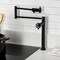 Kingston Brass Deck Mount Pot Filler Faucet, Matte Black KS4700CG - alternate 5
