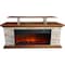 Lifesm 60-in. Faux Stone Media Fireplace Heater with Remote Control ZCFP1032US - alternate 6
