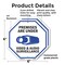 Signmission Premises Are Under Video & Audio Su, 6 inch X 6 inch, Plastic Sign, 2PK OC-P-2PACK-6-20 - alternate 6