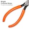 Klein Tools 7 3/16 in D203 Needle Nose Plier, Side Cutter Plastic Dipped Handle D203-7 - alternate 9