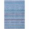 Homeroots 9' X 12' Sky Blue And Navy Blue Striped Washable Indoor Outdoor Area Rug 577809 - alternate 8