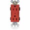 Leviton Straight Blade Receptacle, 5-15R, 15 A, 125V AC, Flush Mount, Self-Grounded M1626-2SR - alternate 1