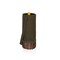 Picnic Time Family Of Brands Malbec Insulated Canvas and Willow Wine Bottle Basket, Khaki Green with Brown Accents 201-00-140-000-0 - alternate 4