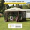 Vevor Pop-up Camping Gazebo Camping Canopy Shelter 6 Sided 10' x 10' Sun Shade VV-CGT-1010 - alternate 6
