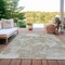 Homeroots 10' X 14' Taupe And Brown Abstract Washable Indoor Outdoor Area Rug 609587 - alternate 8
