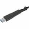 Targus 1M USB-C MALE W/ SCREW TO USB-C MALE CABLE W/ USB-A TETHER BLACK ACC1133GLX - alternate 7